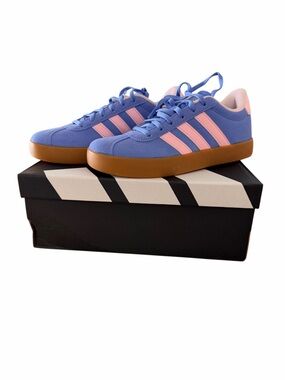 Adidas Blue & Pink VL Court 3.0